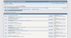 Desktop Screenshot of forum.nhunderground.com